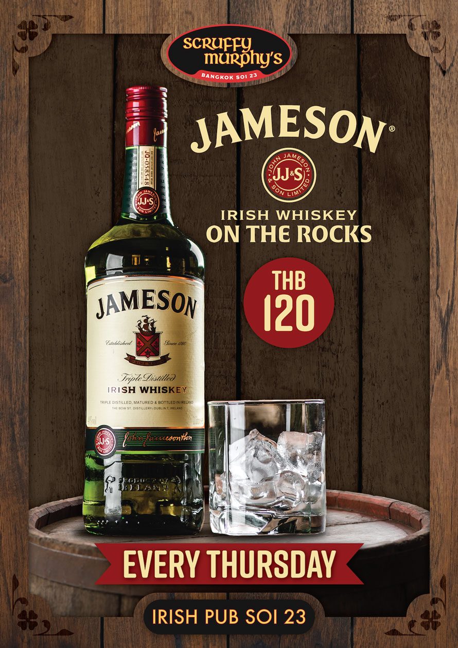 Jameson irish whisky prmo