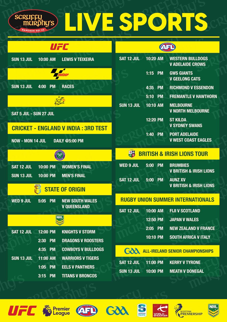 live sports